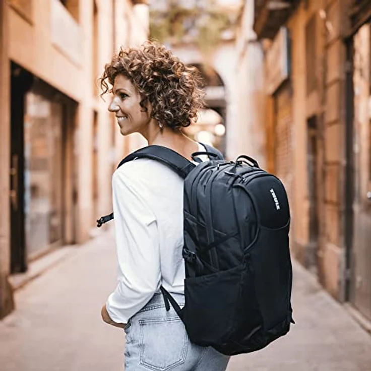 Thule Enroute Backpack 26L, Mallard Green - Wanderrucksack mit Laptop- und Tablet-Schutz – Bild 5