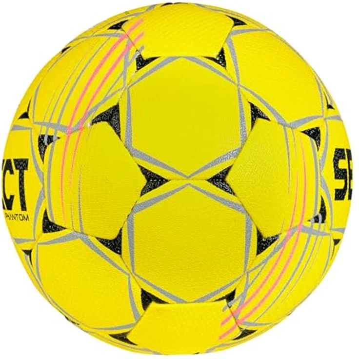 Select Handball Phantom Dual Bonded v25, Maschinengenäht, EHF-APPROVED, gelb, optimale Griffigkeit und abriebfest – Bild 3