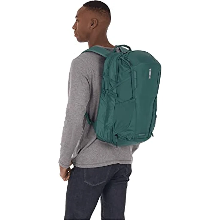 Thule Enroute Backpack 30L, Mallard Green - Wanderrucksack mit Laptop- und Tablet-Schutz – Bild 4