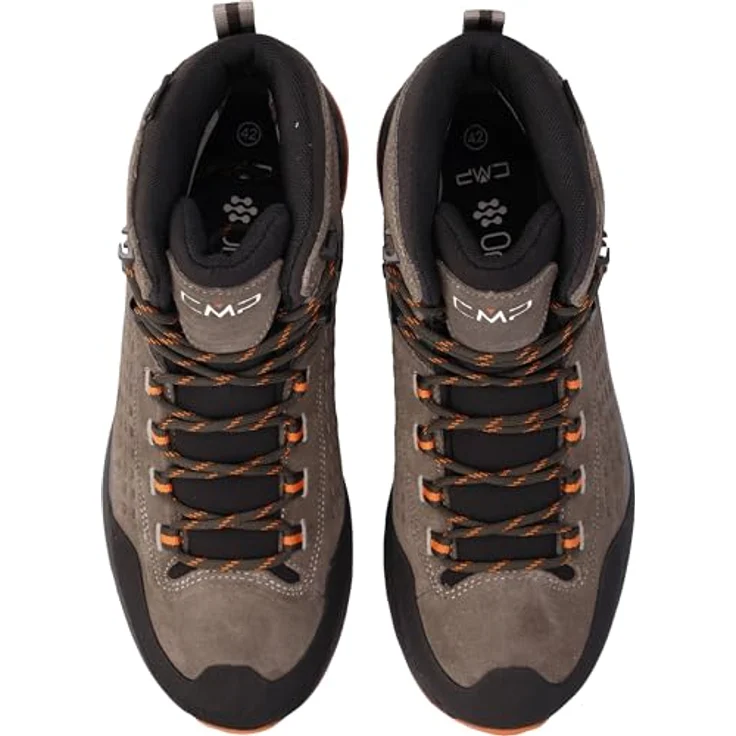 CMP Campagnolo Vertyx Mid Trekking Shoes WP, Herren Wanderschuhe, wasserdicht, atmungsaktiv, Größe 45, Braun – Bild 5