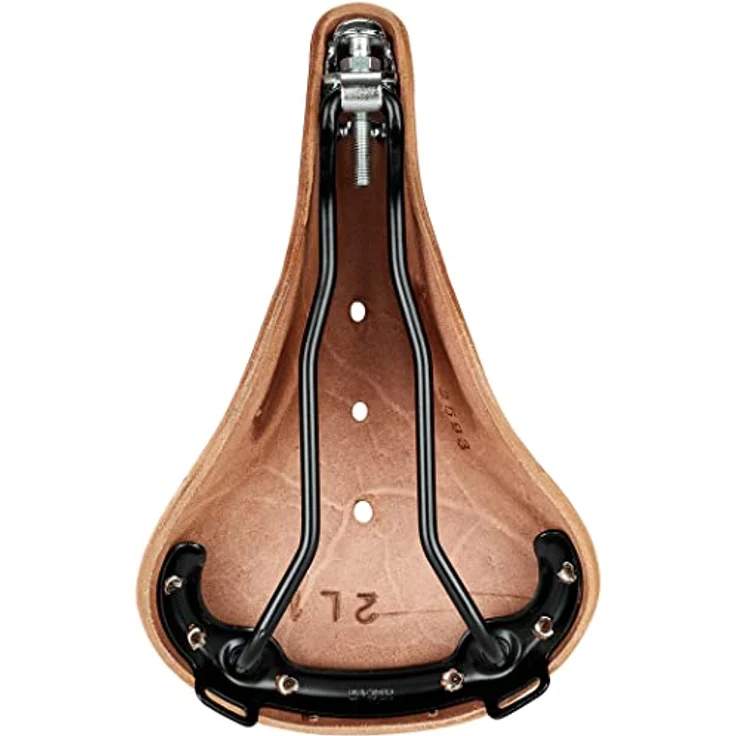 Brooks England, Velosattel aus Leder für lange Touren und Trekking, flexibel – Bild 5