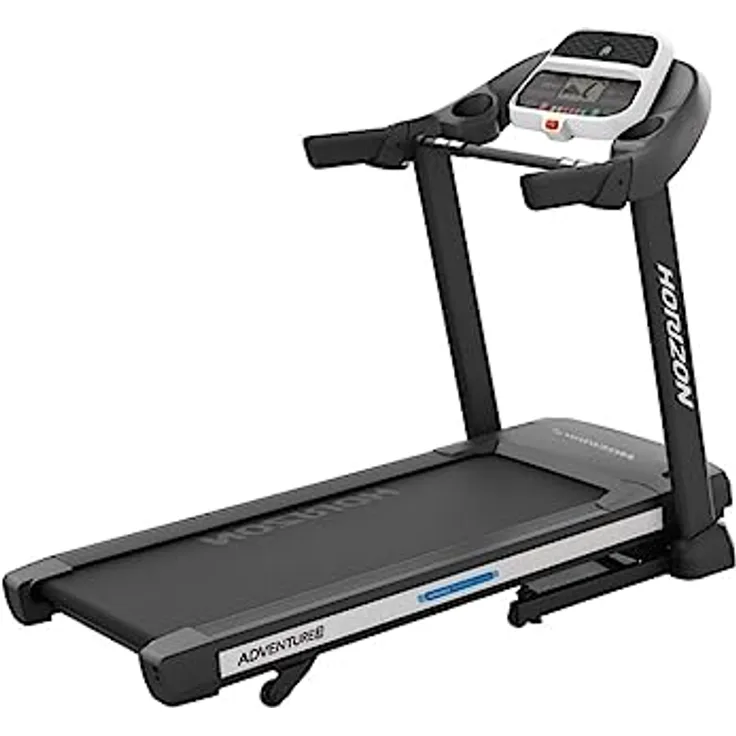 Horizon Fitness Adventure 3 Laufband mit integrierten Lautsprechern, Max Benutzergewicht 137 kg
