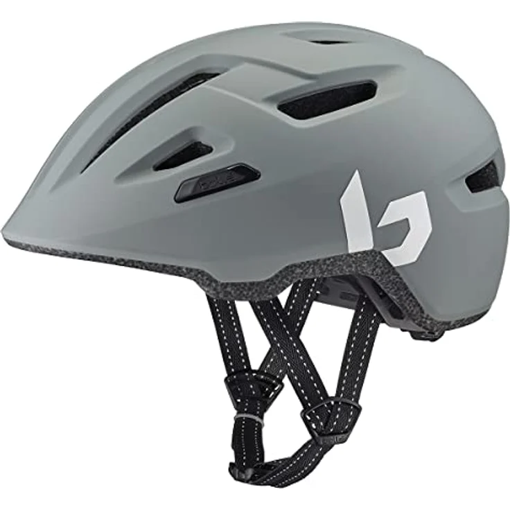 BOLLÉ City-Fahrradhelm "Stance Pure", mit Click-to-Fit System, Insektenschutznetz, reflektierenden Details, matte grey – Bild 1