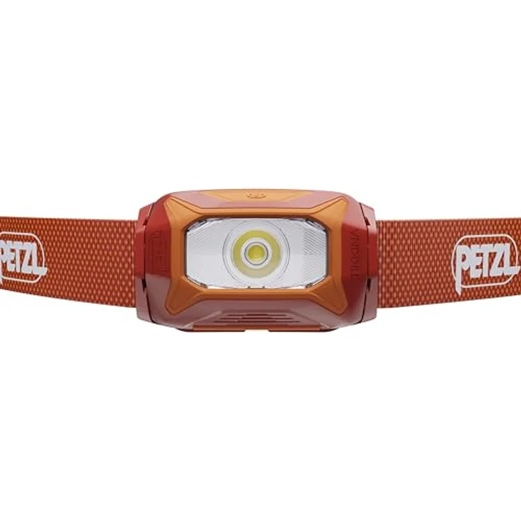 PETZL TIKKINA, kompakte Stirnlampe mit 300 Lumen, rot, inklusive drei AAA-Batterien – Bild 2