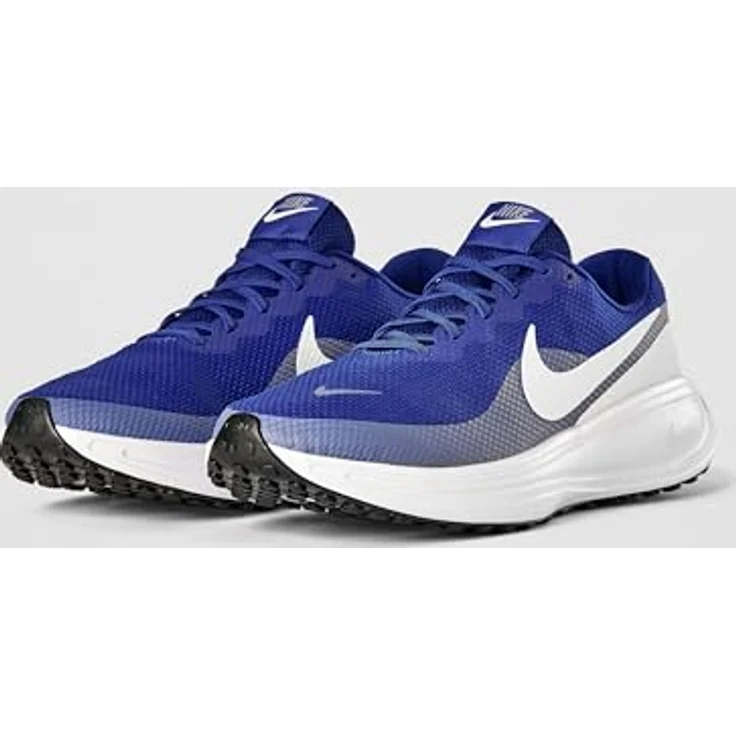 Nike Revolution 8 Herren Laufschuhe, Atmungsaktive Turnschuhe mit Schaumstoff-Mittelsohle und Gummi-Außensohle, Blau – Bild 6