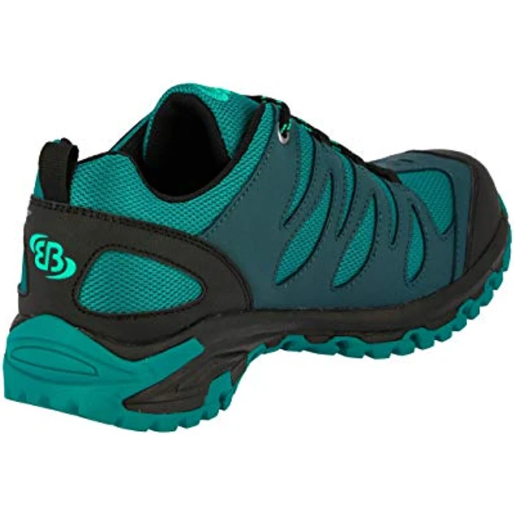 Brütting Damen Wanderschuhe Expedition, wasserdicht mit Comfortex-Klimamembran, Textilfutter und rutschfester Vibram-Außensohle, Gr. 41, Grün – Bild 4