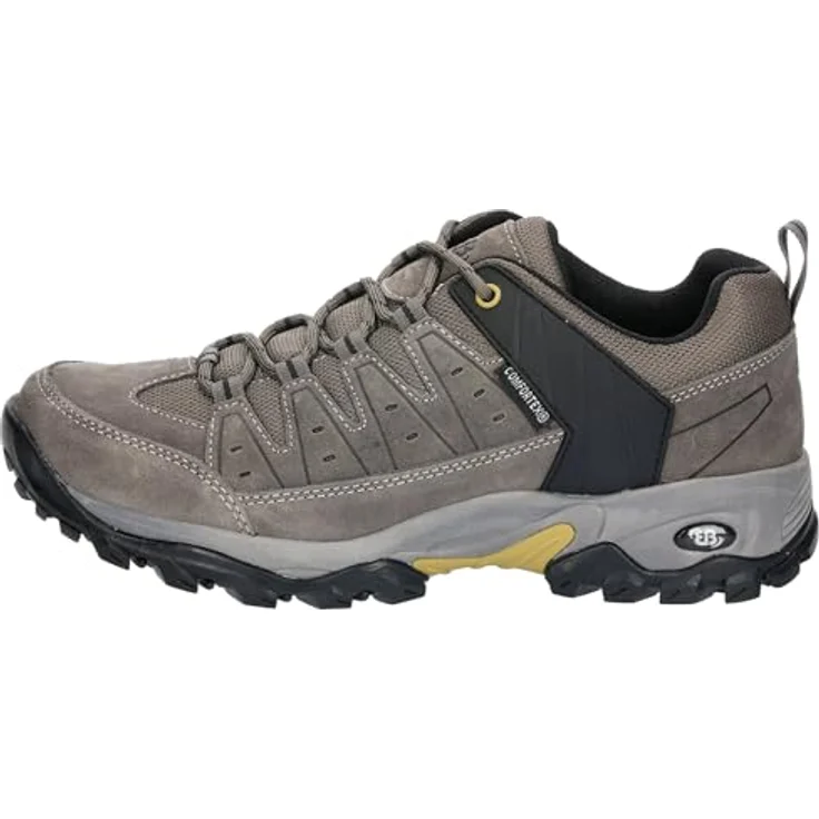 Brütting Mount Pinos Low Herren Wanderschuhe, braun, mit Comfortex-Klimamembrane, auswechselbarer Ortholite Einlegesohle und rutschfester Gummilaufsohle, Größe 44 – Bild 6