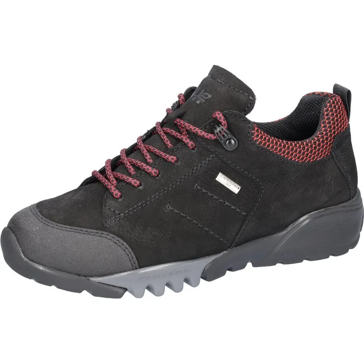 Waldläufer H-Amiata, Trekkingschuh mit TEX-Membran, H-Weite, Nubukleder, schnürbar