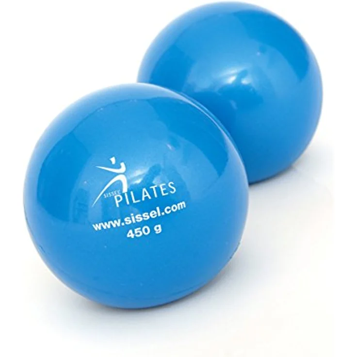 Sissel 34160 Pilates-Small Props Toning Ball Set, blau, 450g – Bild 1