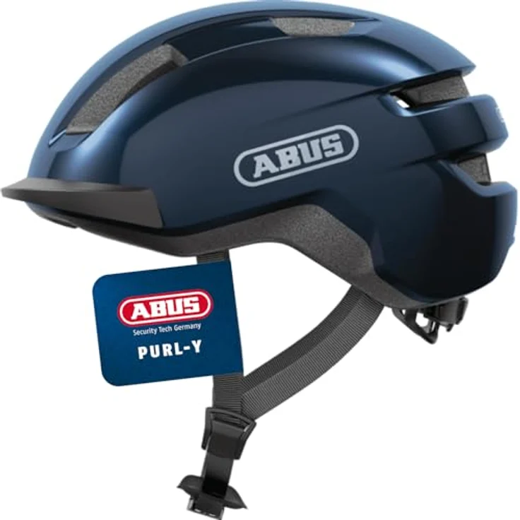 ABUS Fahrradhelm PURL-Y NTA-Schutzhelm für E-Bike und S-Pedelec - Blau, Größe L – Bild 1