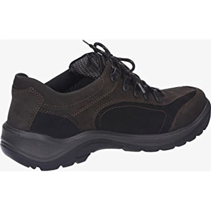 Waldläufer HAYO Trekkingschuh, Halbschuh aus Nubukleder mit wasserabweisender WaldläuferTEX-Membran, schiefer/schwarz – Bild 9