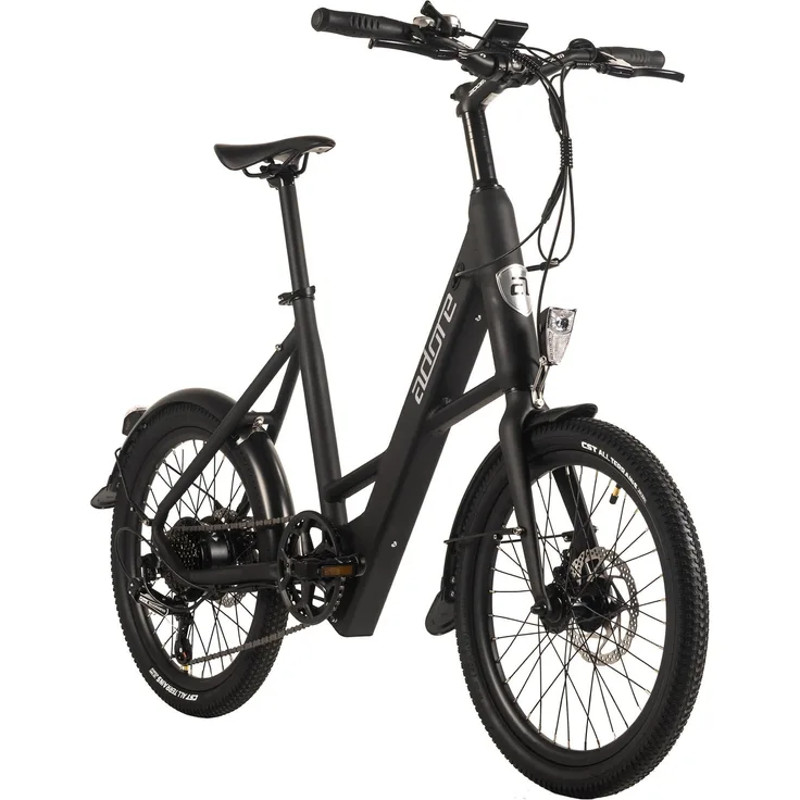 Adore C-200, E-Bike mit 20" Rädern, ergonomischem Aluminium-Rahmen und kompaktem Design für Pendler und Camper