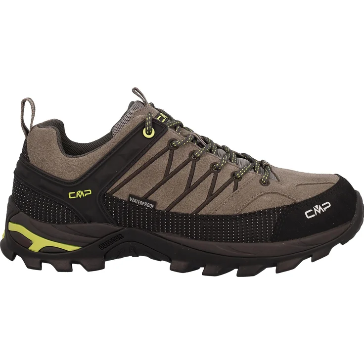 CMP Campagnolo Rigel Low, Herren Wanderschuhe, wasserdicht, atmungsaktiv, braun, Größe 44