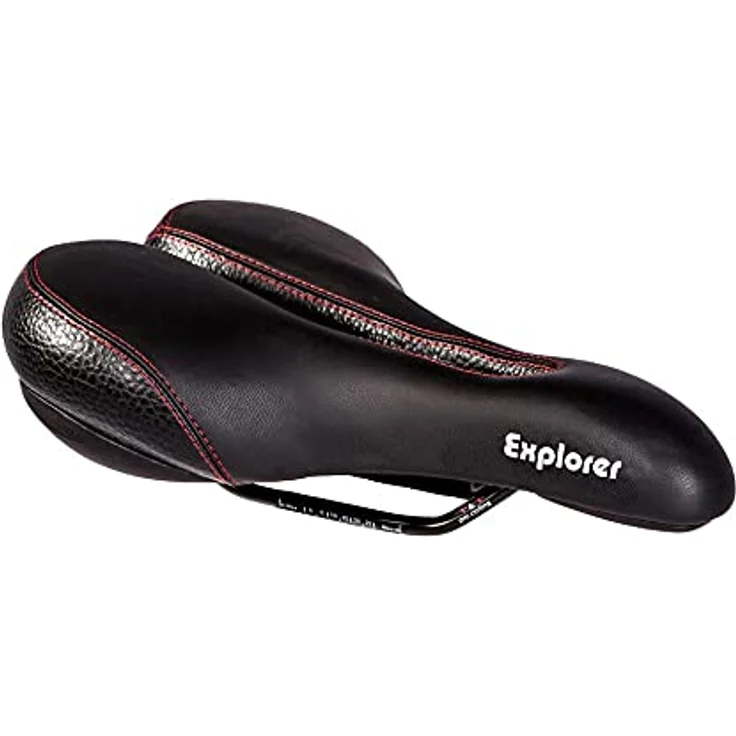 P&P Procycling Explorer 810, Velosattel, schwarz, 265x172mm, 422g – Bild 2