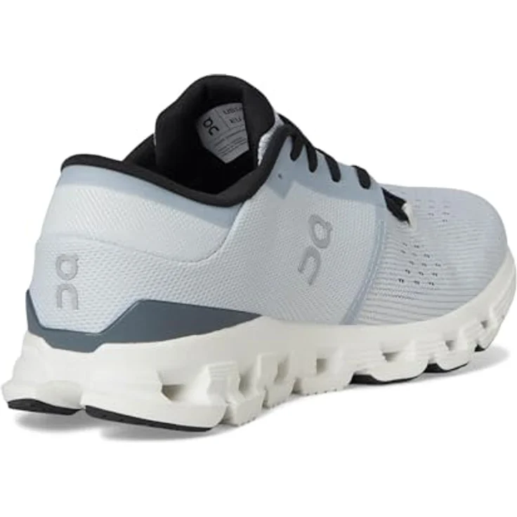 ON Running Cloud X 4, neutrale Laufschuhe aus recyceltem Mesh mit CloudTec®-Zwischensohle und Gummi-Außensohle, grau, EU 41 US 8 – Bild 5