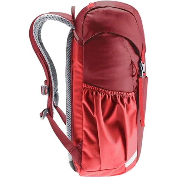 deuter Junior Kinderrucksack (18 L), Wanderrucksack mit Airstripes-Rückensystem, reflektierenden Elementen und Reißverschluss-Deckelfach, blau – Bild 3