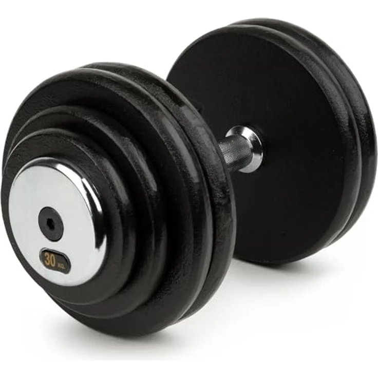 Sport-Thieme Kompakthantel aus Gusseisen | Hochwertige Kurzhantel in Studioqualität | 15 Gewichtsklassen: 2,5 kg - 40 kg | Markenqualität – Bild 2