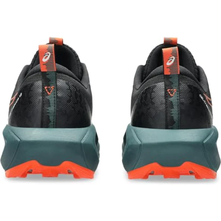 ASICS GEL-TRABUCO 13, Trailrunningschuhe mit GEL™-Technologie und stabilem Halt, Orange/Pure Aqua, Größe 46 – Bild 6