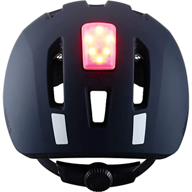 BBB Cycling BBB Grid M, Fahrradhelm für City- & E-Bikes, 54-58 cm, matt schwarz, mit 10 Luftschlitzen und LED-Rücklicht für Sicherheit – Bild 2
