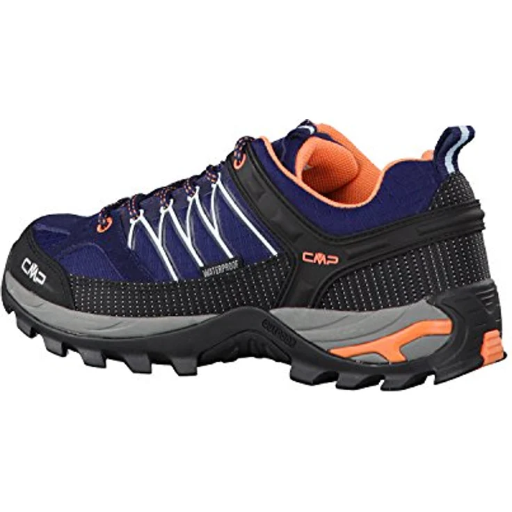 CMP Trekkingschuhe Damen Rigel Low, Wanderschuhe mit Full On Grip Technologie für optimale Dämpfung – Bild 3
