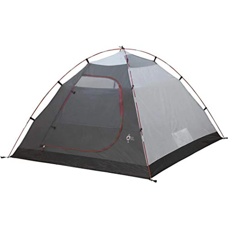 High Peak Kuppelzelt Nevada 4, doppelwandiges Iglu-Zelt für 4 Personen, 3.000 mm wasserdicht, mit Vorbau, Ventilationssystem, Wetterschutz-Eingang und Moskitoschutz, 300x250x135 cm – Bild 3