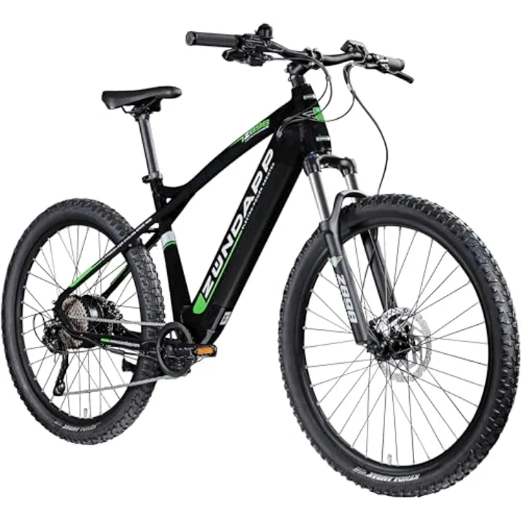 Zündapp E-Bike Mountainbike Z898, 10 Gang Kettenschaltung, Heckmotor, 540 Wh, Pedelec für Damen und Herren, 27,5 Zoll MTB