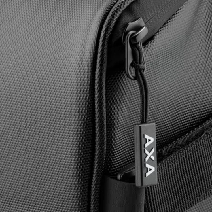 AXA Velotasche Satteltasche für Fahrräder, praktische Fahradtasche schwarz – Bild 8