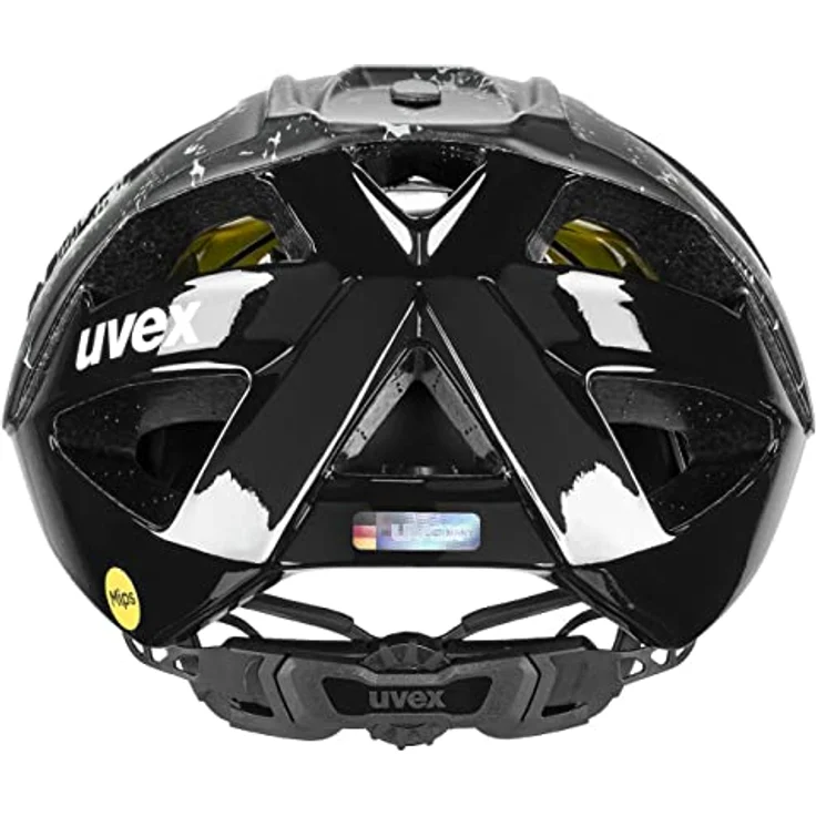 Uvex Quatro cc MIPS MTB-Helm, 52-57 cm, 17 Belüftungen, waschbar, Kameraadapter, Black-Jade Matt – Bild 3