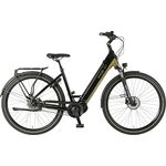 PROPHETE GENIESSER 6.0 Damen City E-Bike 28", AEG Mittelmotor 100 Nm, 780 Wh Akku bis 220 km, Shimano 7-Gang Nabenschaltung, hydraulische Bremsen, schwarz