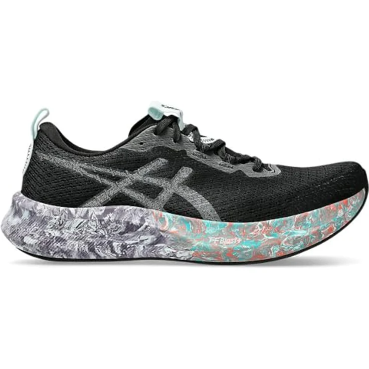 Asics Gel Noosa Tri 16, Laufschuh für Triathleten, black/soothing sea, synthetisches Material, Gummisohle – Bild 7