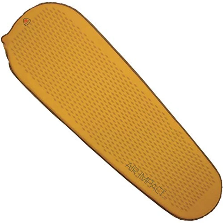 Robens Air Impact Matte, Isomatte für Unisex Erwachsene, 3,8 cm, braun, 910 g, PFC-frei, Polyester 390T 20D TPU beschichtet