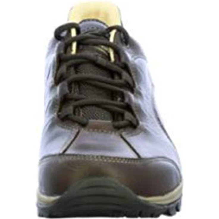 Meindl Herren Ascona Identity Wanderhalbschuh, Echtleder in dunkelbraun, robuste Vibram-Sohle, Größe 41.5 – Bild 5