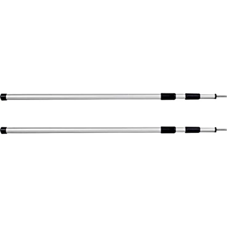 Coghlan Relags Aufstellstangen, Alu, Teleskop, 100-240 cm Tarpstange, 100-240cm, mit Klemmverschlüssen, leicht und praktisch
