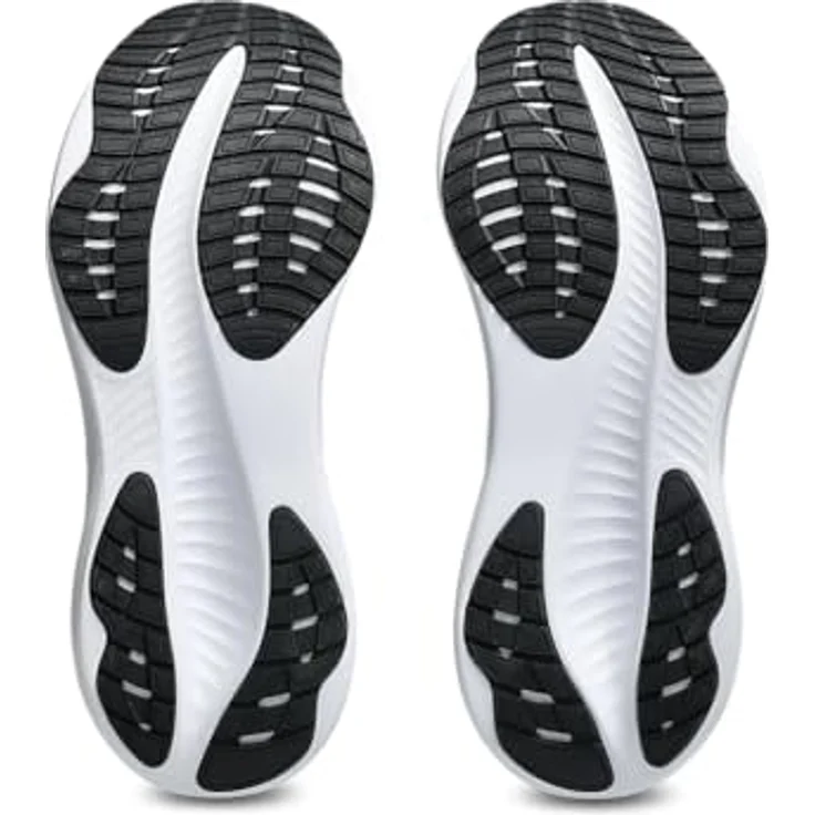 ASICS Performance Gel-Excite 11, Herren Laufschuhe mit AMPLIFOAM PLUS Dämpfung, schwarzes Jacquard-Mesh, Größe 44,5 – Bild 4