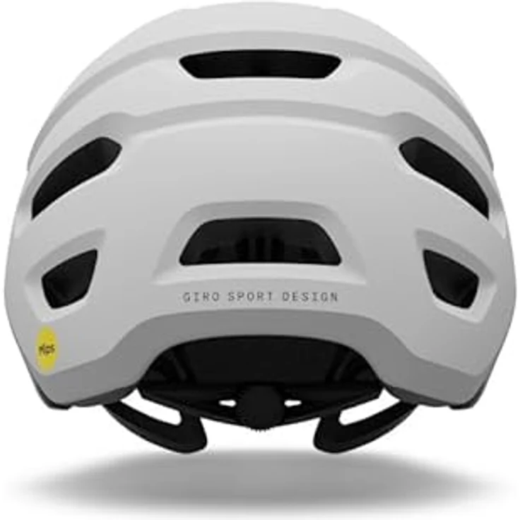 Giro Quelle MIPS Mat White S, Fahrradhelm mit aggressiver Belüftung und Roc Loc® 5-Fit System – Bild 3