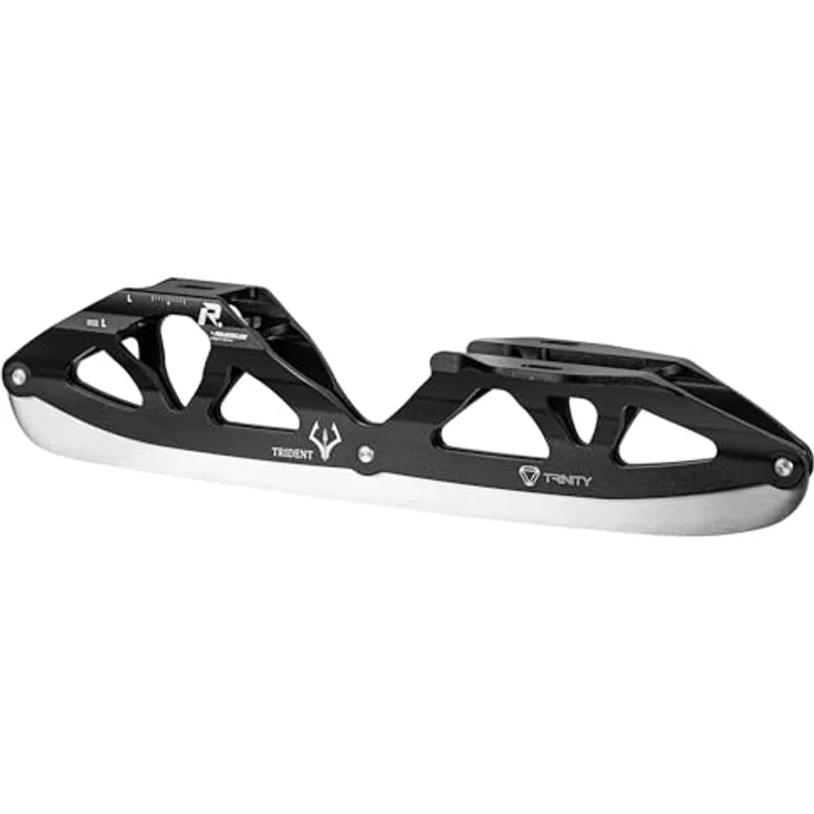 Powerslide Trident Ice Blade, Schlittschuhkufe für Inline Skates mit Trinity Montagesystem, Edelstahlklinge, vorab geschärft – Bild 2