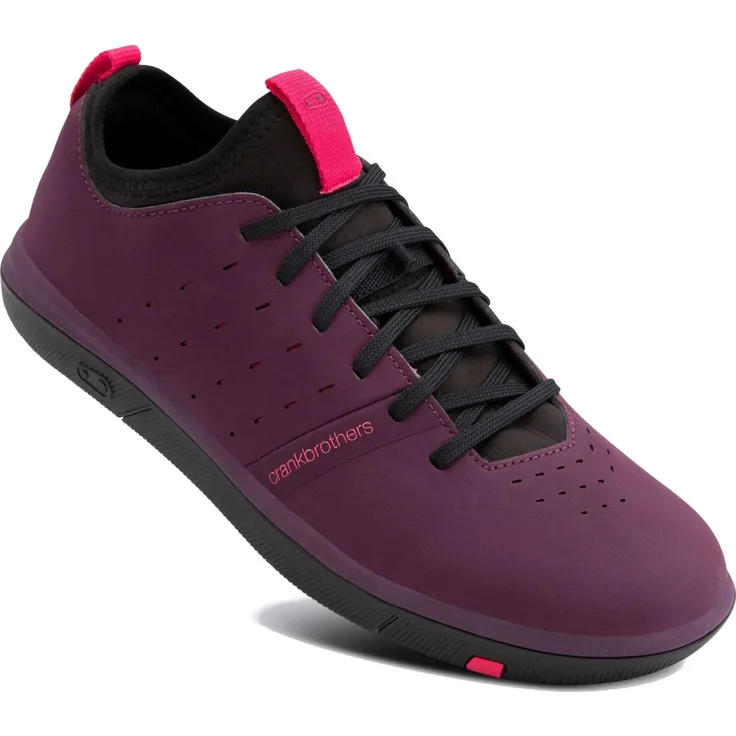 Crankbrothers Stamp Street Fabio Lace, Fahrradschuhe für Flat-Pedal-Fahrer, Lila Pink, Größe 42