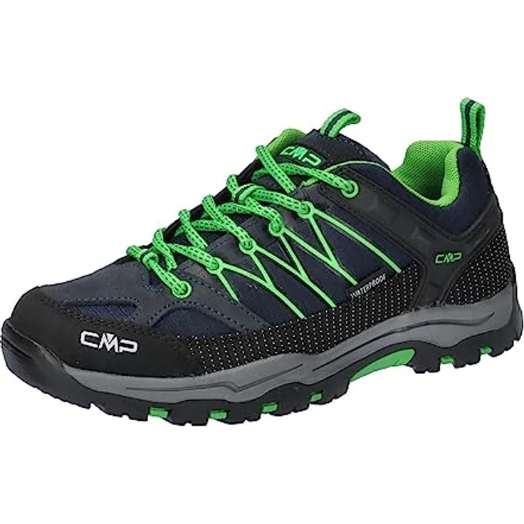 CMP Trekking-Schuhe Junge Rigel, blau, leicht und strapazierfähig für maximalen Komfort – Bild 1