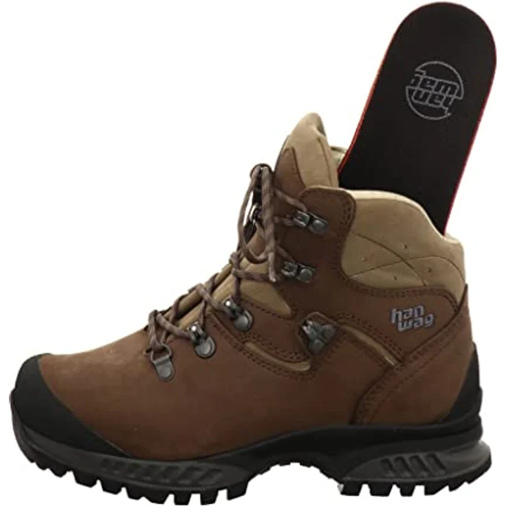 Hanwag Tatra II Bunion Damen Wanderschuhe, optimal für Hallux valgus, Größe 37.5, Braun – Bild 6