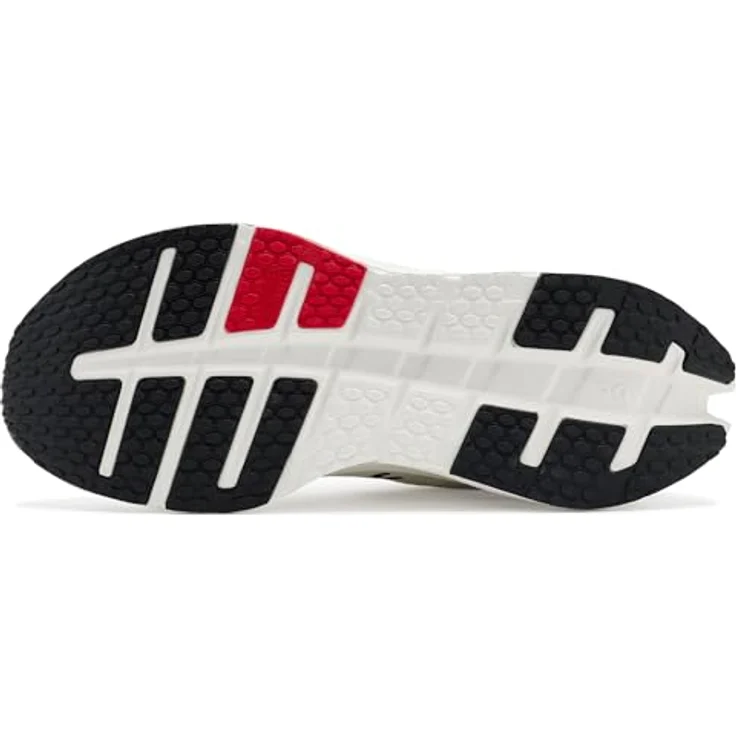 ON Running Cloudrunner 3, Herren Laufschuhe Straße mit Cloud Tec®-Technologie, rutschhemmendem Profil, Ivory-Rubin, EU 45 US 11 – Bild 5