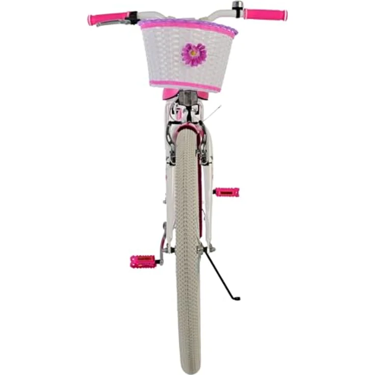 Volare Kinderfahrrad Lovely 26 Zoll in Pink, mit Handbremse und Rücktrittbremse – Bild 5
