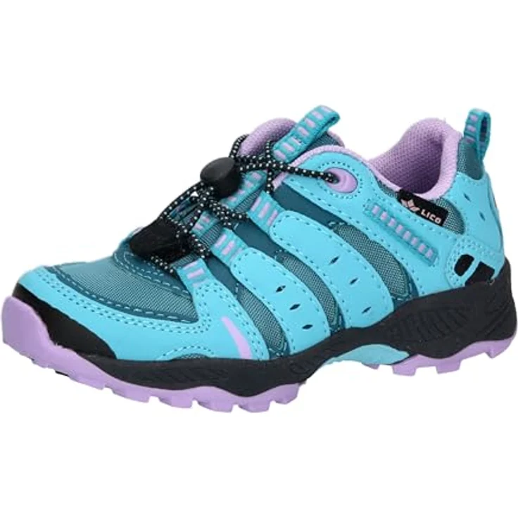 Lico Mädchen Outdoorschuhe Fremont 30502, Schnellschnürsystem, türkis/lila, Größe 34 – Bild 1