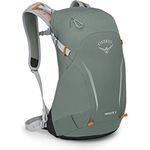 Osprey Hikelite 18 unisex Wanderrucksack Pine Leaf Green O/S, mit gespanntem Mesh-Rückenplatte