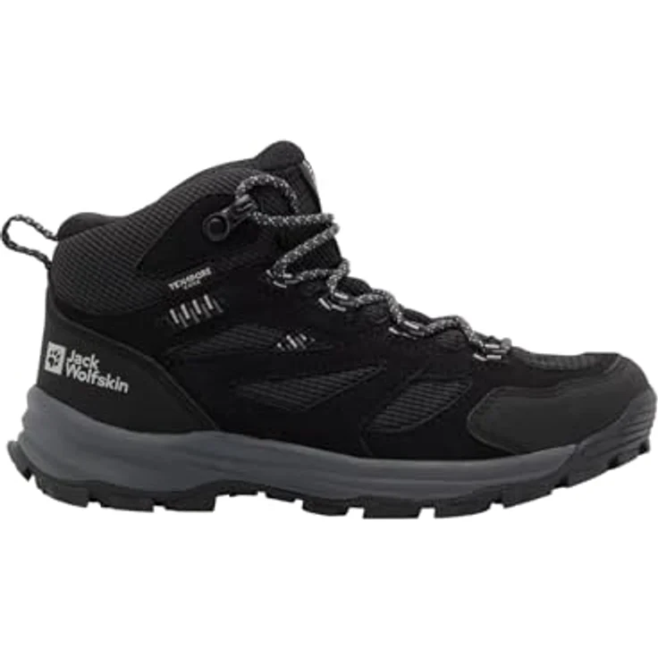 Jack Wolfskin VOJO TOUR TEXAPORE MID K, Kinder Wanderschuh mit wasserdichter TEXAPORE CORE Membran und rutschfester Gummi-Außensohle – Bild 2