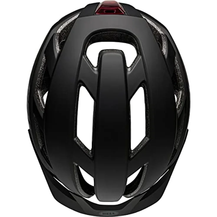 Bell Falcon XRV LED MIPS Fahrradhelm, matte black, mit integrierter 30-Lumen LED-Beleuchtung und antimikrobieller Komfortpolsterung – Bild 2