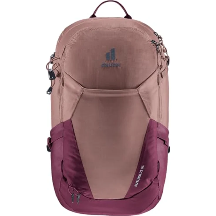 deuter Futura 21 SL Damen Wanderrucksack, 21 L, Aircomfort Netzrücken-System, ashrose-cassis – Bild 2