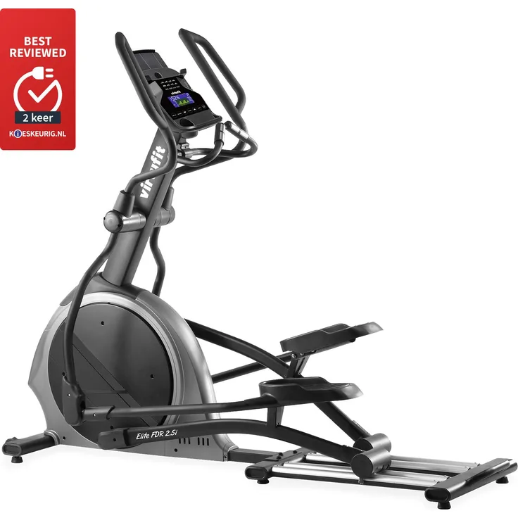 VirtuFit Elite FDR 2.5i, Semi-Pro Crosstrainer mit 20 Trainingsprogrammen