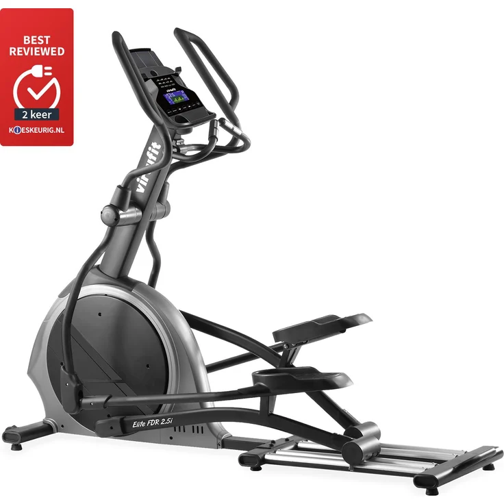 VirtuFit Elite FDR 2.5i, Semi-Pro Crosstrainer mit 20 Trainingsprogrammen