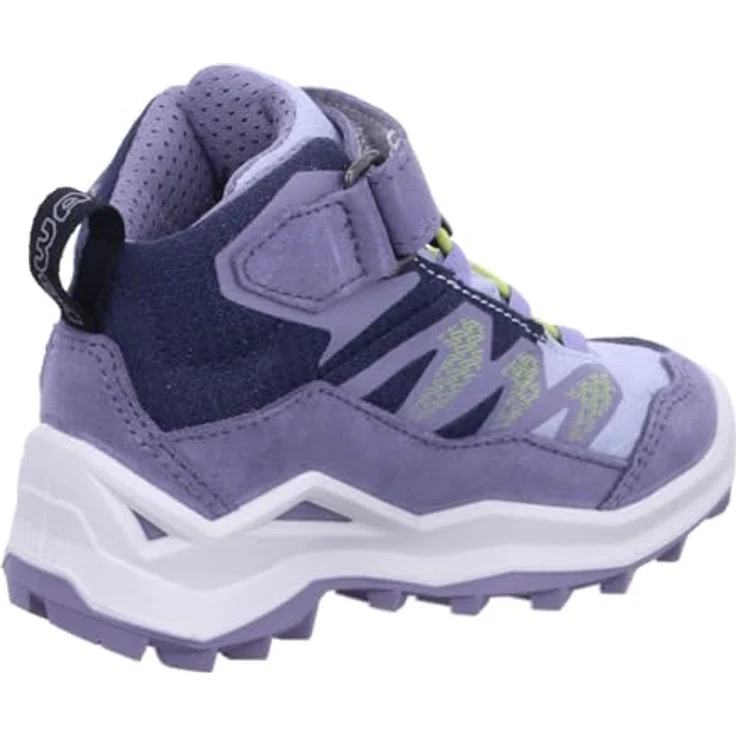 Lowa MADDOX PRO GTX MID VC JR Trekkingschuh für Kinder, flieder/pflume, mit wasserfester GORE-TEX Membran und praktischem Klettverschluss – Bild 5