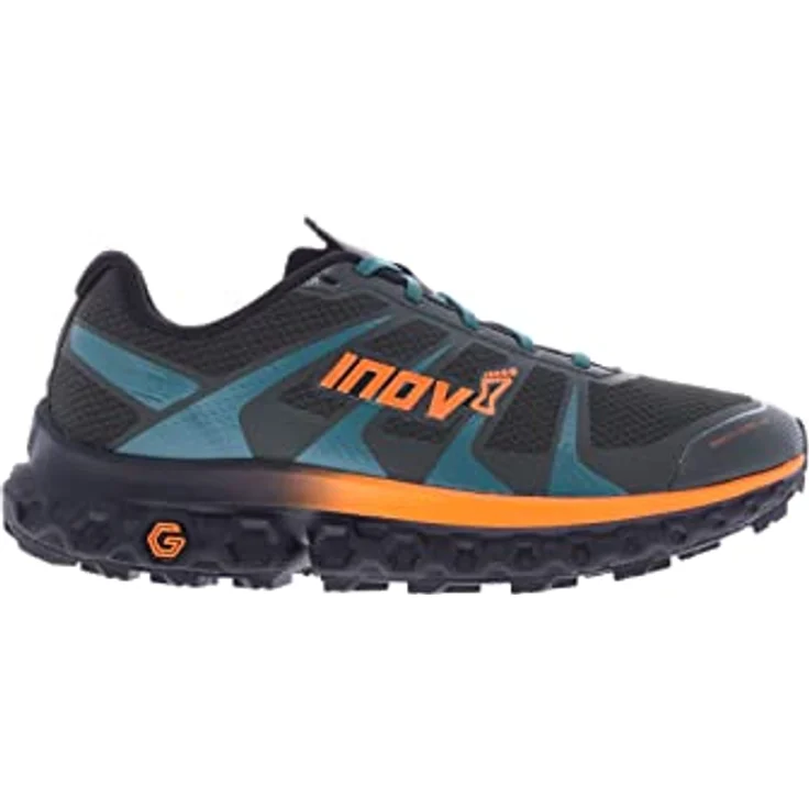 Inov-8 TrailFly Ultra G 300 Max, Herren Laufschuhe mit G-FLY Mittelsohle für optimale Dämpfung, blau, Größe 42 – Bild 2